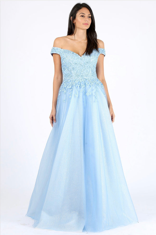 Long A Line Formal Prom Dress Eureka Fashion 9191