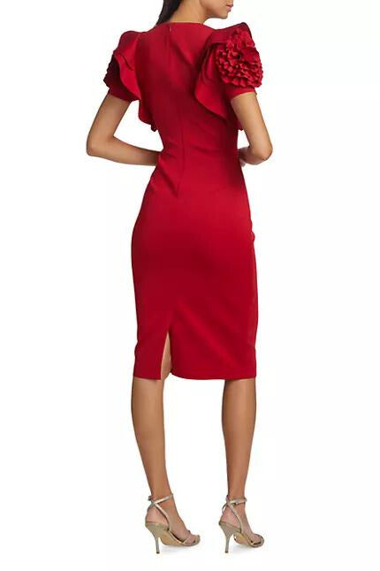 Badgley Mischka BSD5041  Homecoming Short Cocktail Fitted Dress