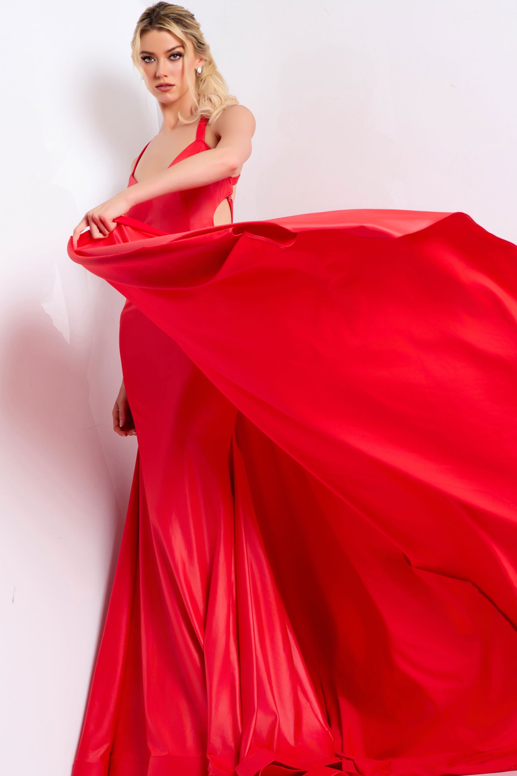 Prom Dresses Long Formal Mermaid Prom Dress Red