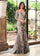 Formal Dresses Floral Pattern Long Lace Mermaid Formal Dress Charcoal Nude