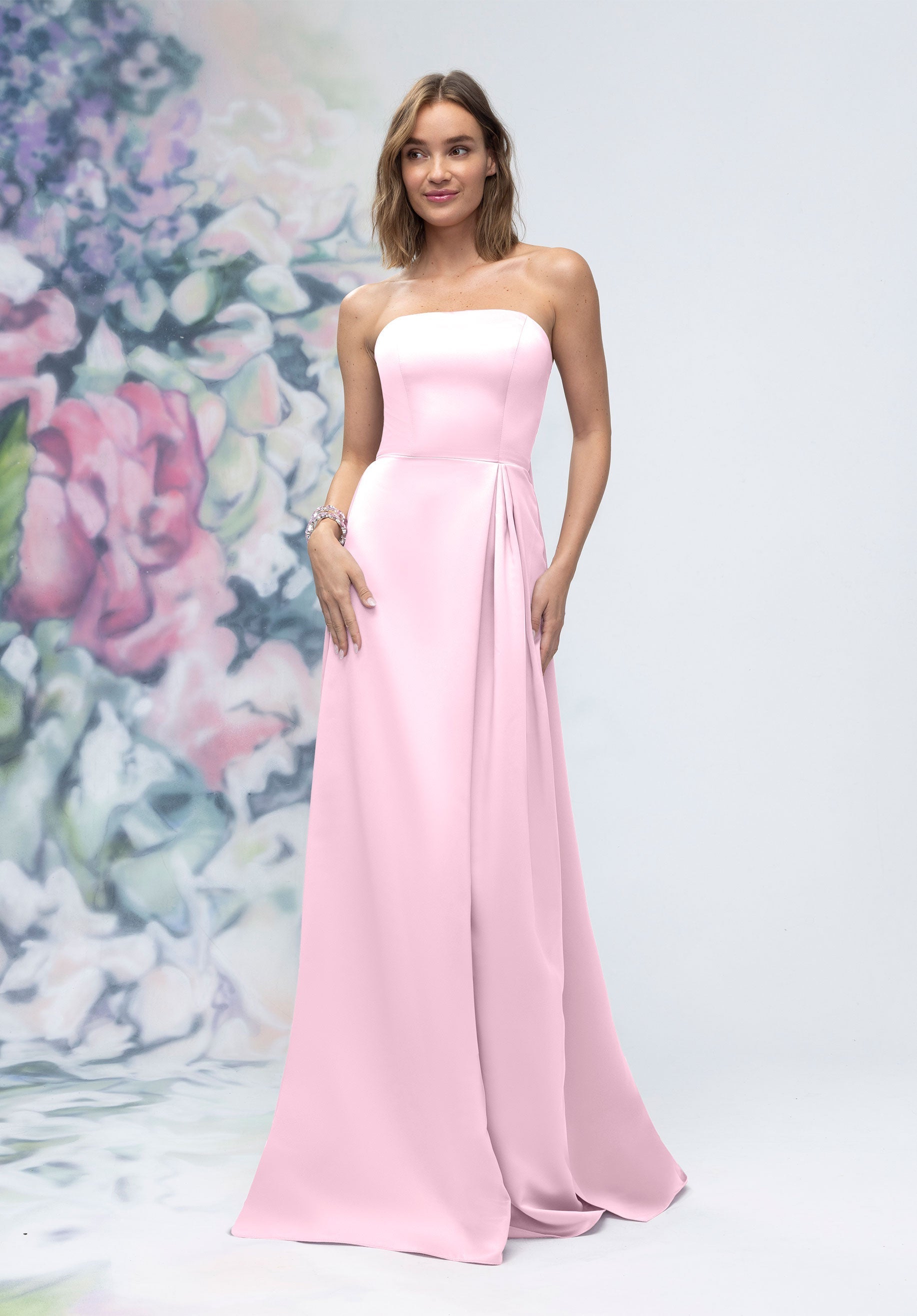 Formal Dresses Long Evening Formal Gown Blossom-Satin-3030014-Pleated