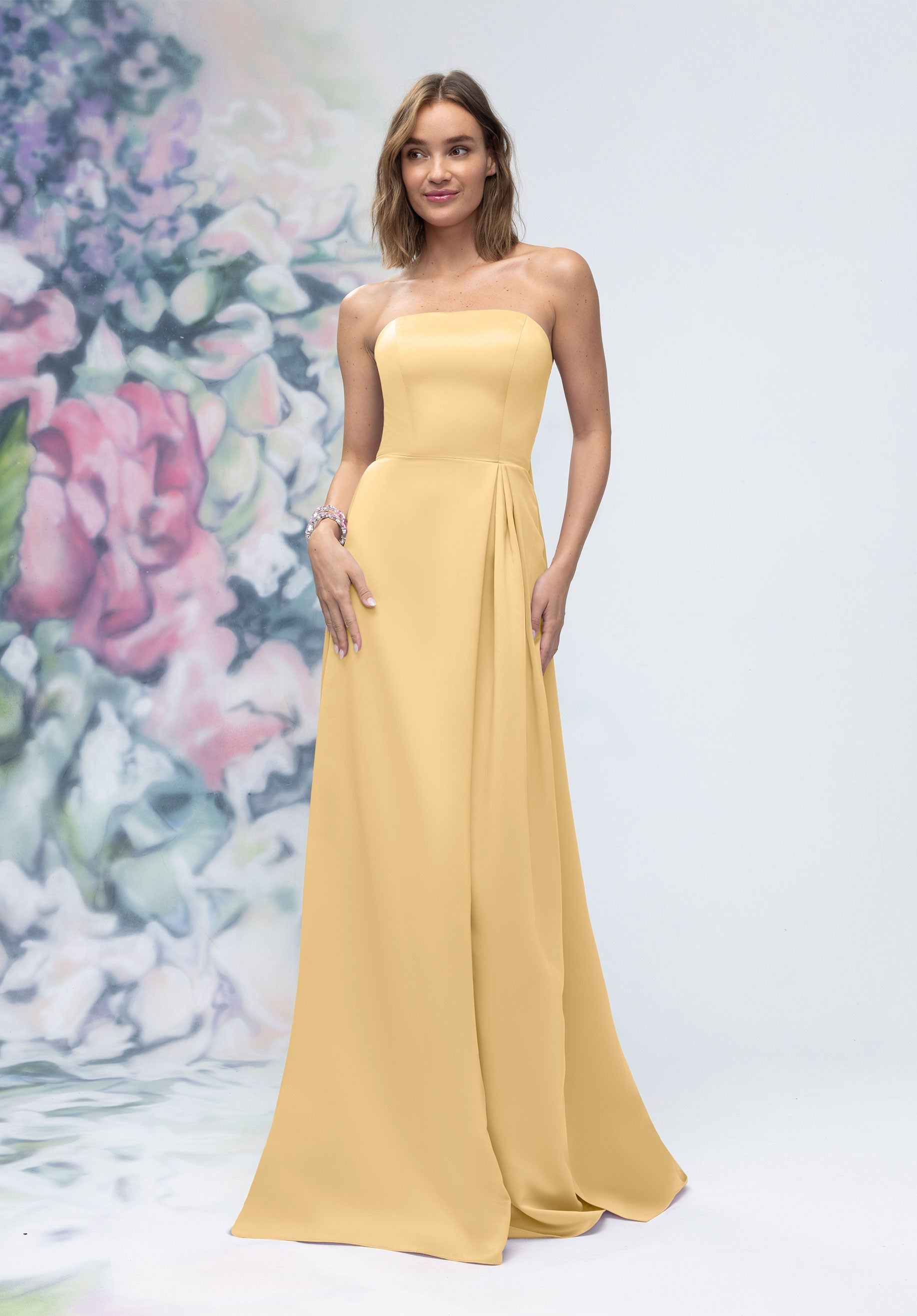 Formal Dresses Evening Long Formal Dress Buttercup-Satin-3030014-Pleated