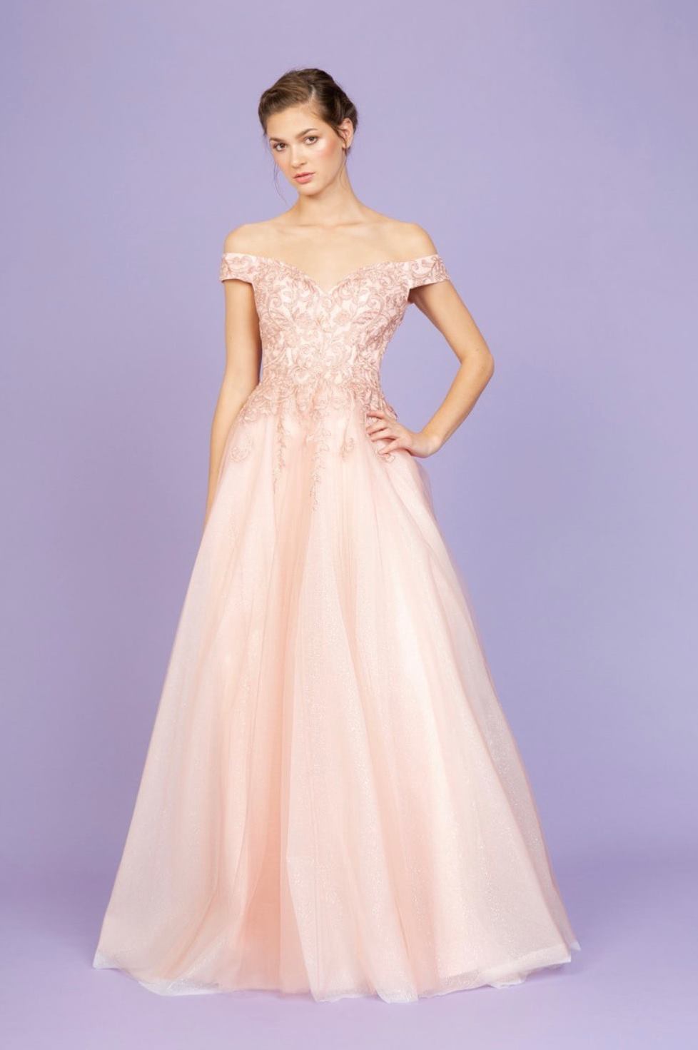 Prom Dresses Long A Line Formal Prom Dress Eureka Fashion 9191 Dusty Rose
