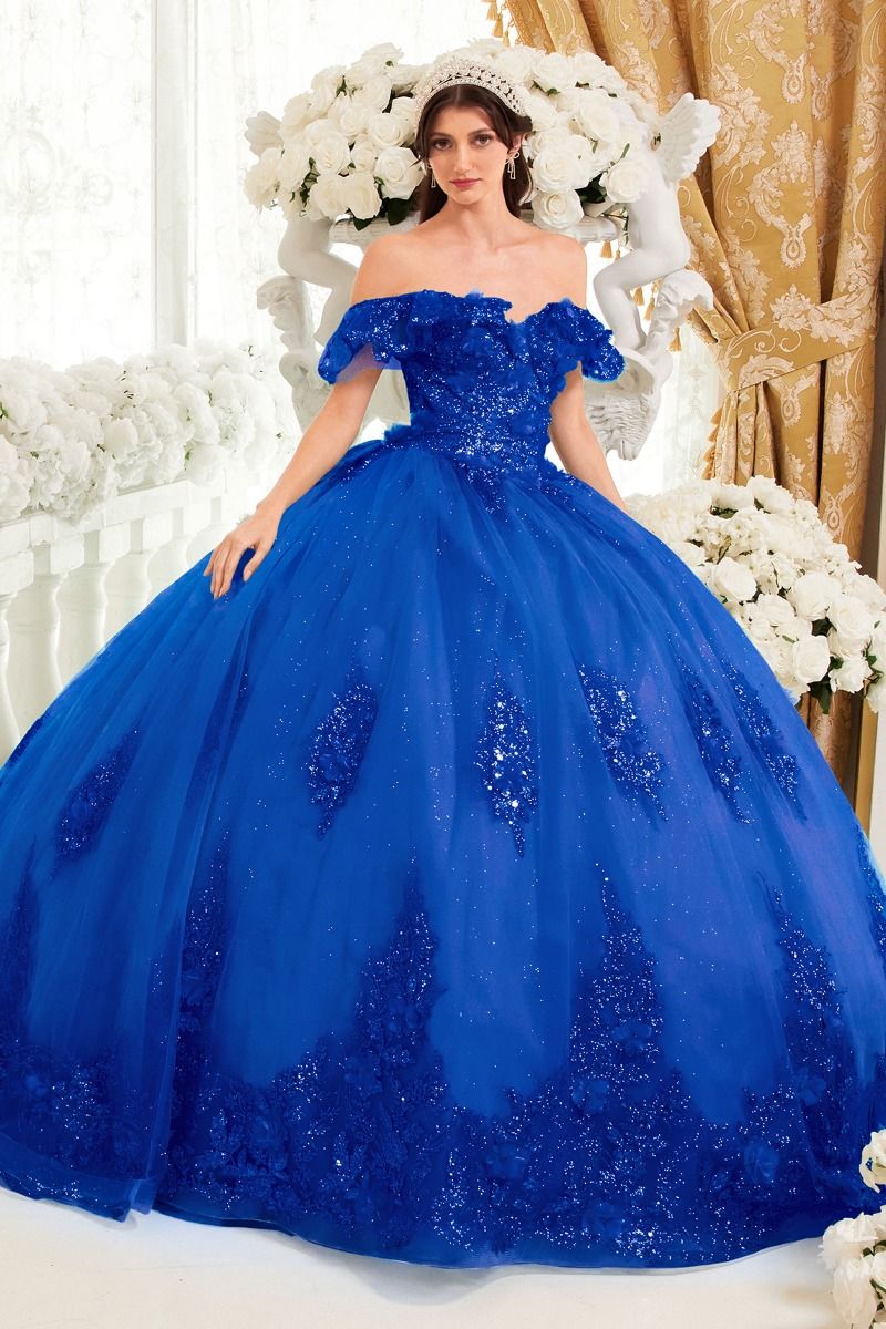Long Ball Gown Quinceaera Dress by LaDivine 15701 The Dress Outlet Long Ball Gown Quinceaera Dress by LaDivine 15701 The Dress Outlet