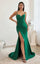 LaDivine CD3208 Stretch Fitted Long Evening Gown