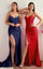 LaDivine CD3208 Stretch Fitted Long Evening Gown