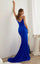 LaDivine CD3208 Stretch Fitted Long Evening Gown