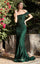 LaDivine CD980 One Shoulder Long Mermaid Prom Sequin Dress