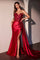 Prom Dresses Long Formal Beaded Applique Prom Dress Burgundy