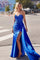 Prom Dresses Long Formal Beaded Applique Prom Dress Royal