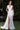 Wedding Dresses Long Simple Fitted Slit Wedding Dress Off White