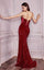 LaDivine CH151 Mermaid Long Sequins Prom Dress