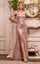 LaDivine CH171 Beaded Long Prom Dress