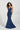 Prom Dresses Fitted Formal Mermaid Prom Long Dress Navy Blue