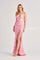Prom Dresses Long Fit Formal Sequin Prom Dress Pink/Multi