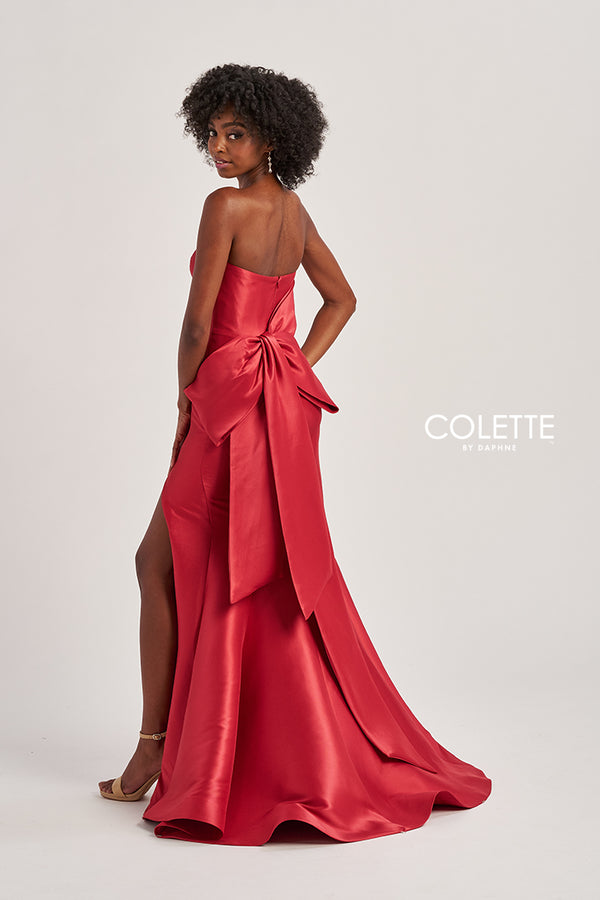 Colette by Daphne CL8470 Long Mermaid Slit Formal Prom Dress