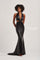 Prom Dresses Prom Fitted Long Metallic Formal Dress Black