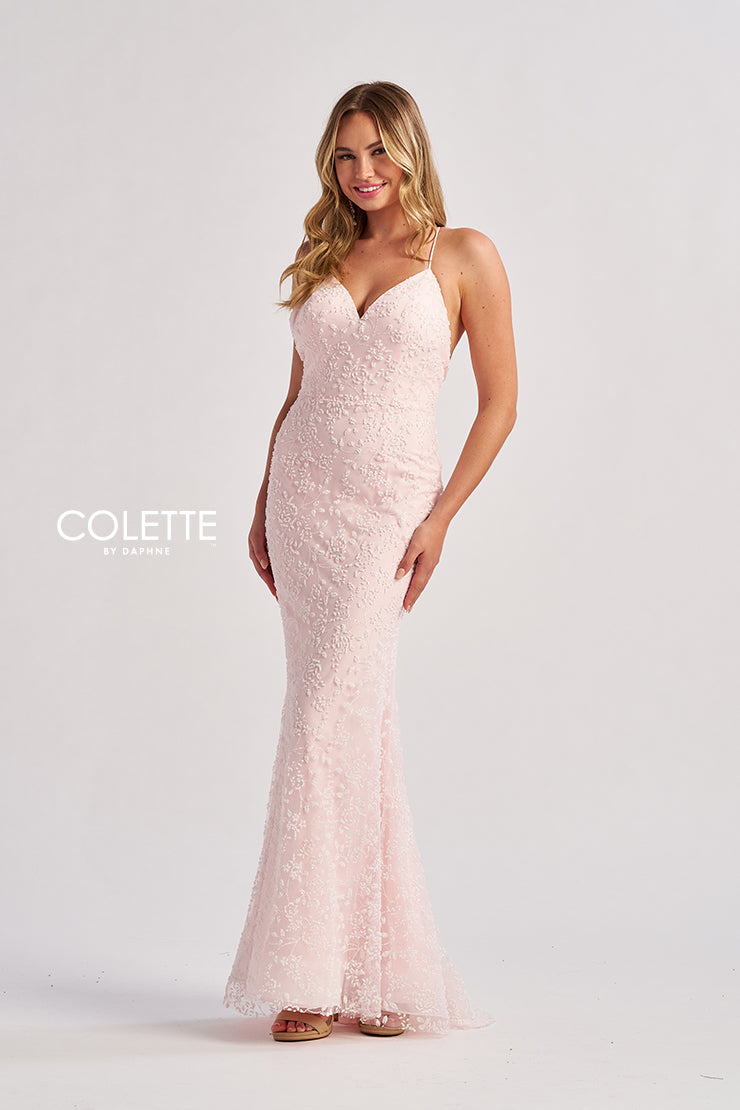Colette by Daphne CL8655 Glitter Long Mermaid Formal Beaded Prom Dress The Dress Outlet Colette by Daphne CL8655 Glitter Long Mermaid Formal Beaded Prom Dress The Dress Outlet