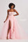 Prom Dresses A Line Formal Lace Applique Prom Dress Bubblegum Pink