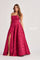 Prom Dresses ball Gown Long Formal Beaded Prom Dress Fuchsia