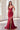 Prom Dresses Long Formal Fitted Sequin Prom Dress Red