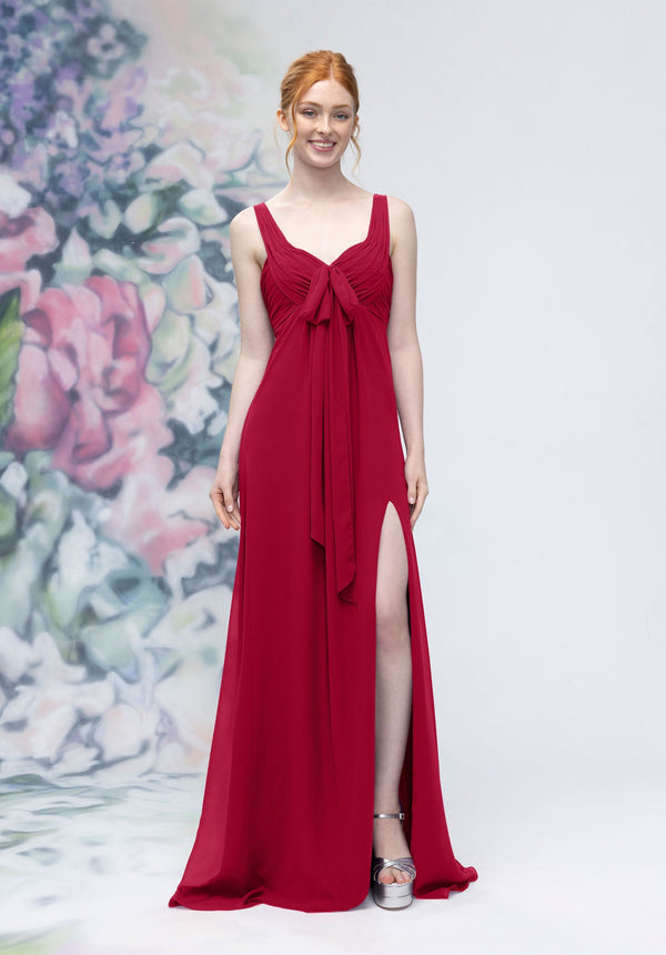 MGNY Madeline Gardner New York 3030009 Formal Slit Long A Line Dress
