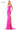 Prom Dresses Long Formal Fitted Slit Prom Dress Hot Pink