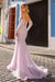 Prom Dresses Glittered Long Prom Gown Baby Pink