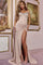 Prom Dresses Crystal Long Embellishments Formal Prom Dress Stone