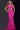 Prom Dresses Fitted Long Halter Neck Formal Prom Dress Magenta