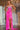 Prom Dresses Floral Long Formal Prom Dress Hot-Pink