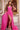 Prom Dresses Fitted Long Formal Glitter Prom Dress Pink