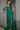 Prom Dresses Long Fitted High Slit Beaded Formal Prom Dress Emerald