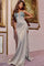 Prom Dresses Long Glitter Beaded Formal Prom Dress Gold
