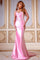 Prom Dresses Long Formal Crystal Prom Dress Pink