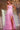 Prom Dresses A Line Long Formal Ruffle Prom Dress Pink/Print
