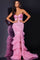 Prom Dresses Long Ruffle Tiered Formal Prom Dress Pink