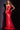 Prom Dresses Fitted Long Formal Satin Prom Dress Red
