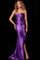 Prom Dresses Long Formal Strapless Prom Dress Purple