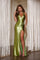 Prom Dresses Prom Long Fitted Corset Formal Dress Olive