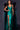 Prom Dresses Fitted Long Prom Dress Formal Gown Emerald
