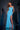 Prom Dresses Long Fitted Corset Formal Slit Prom Dress Blue