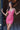 Cocktail Dresses Homecoming Fitted Short Sequin Print Cocktail Dress Fuchsia