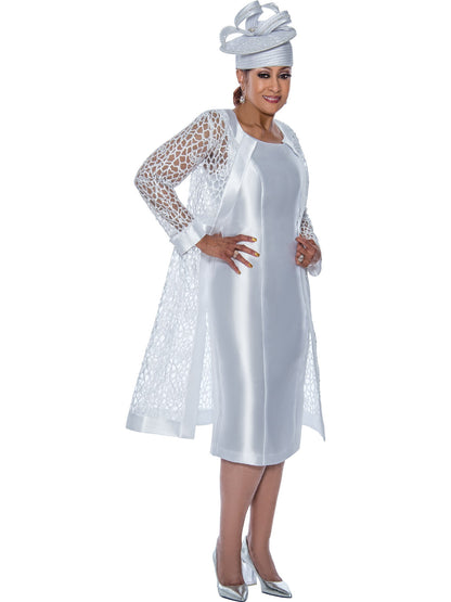 Mother of the Bride Dresses Mother of the Bride Long Sleeve Jacket Midi Dress White