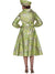 Mother of the Bride Dresses Long Sleeve Mother of the Bride Midi Dress Lime