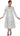 Plus Size Dresses Plus Size Mother of the Bride Ruffle Brooch Dress White