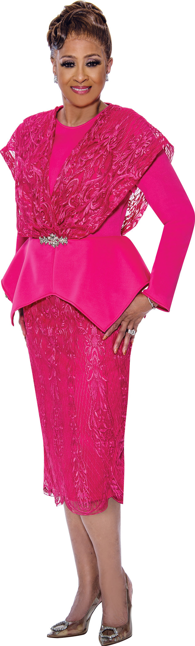 Divine Apparel DCC5421 Peplum Mother of the Bride Long Sleeve Dress The Dress Outlet Divine Apparel DCC5421 Peplum Mother of the Bride Long Sleeve Dress The Dress Outlet