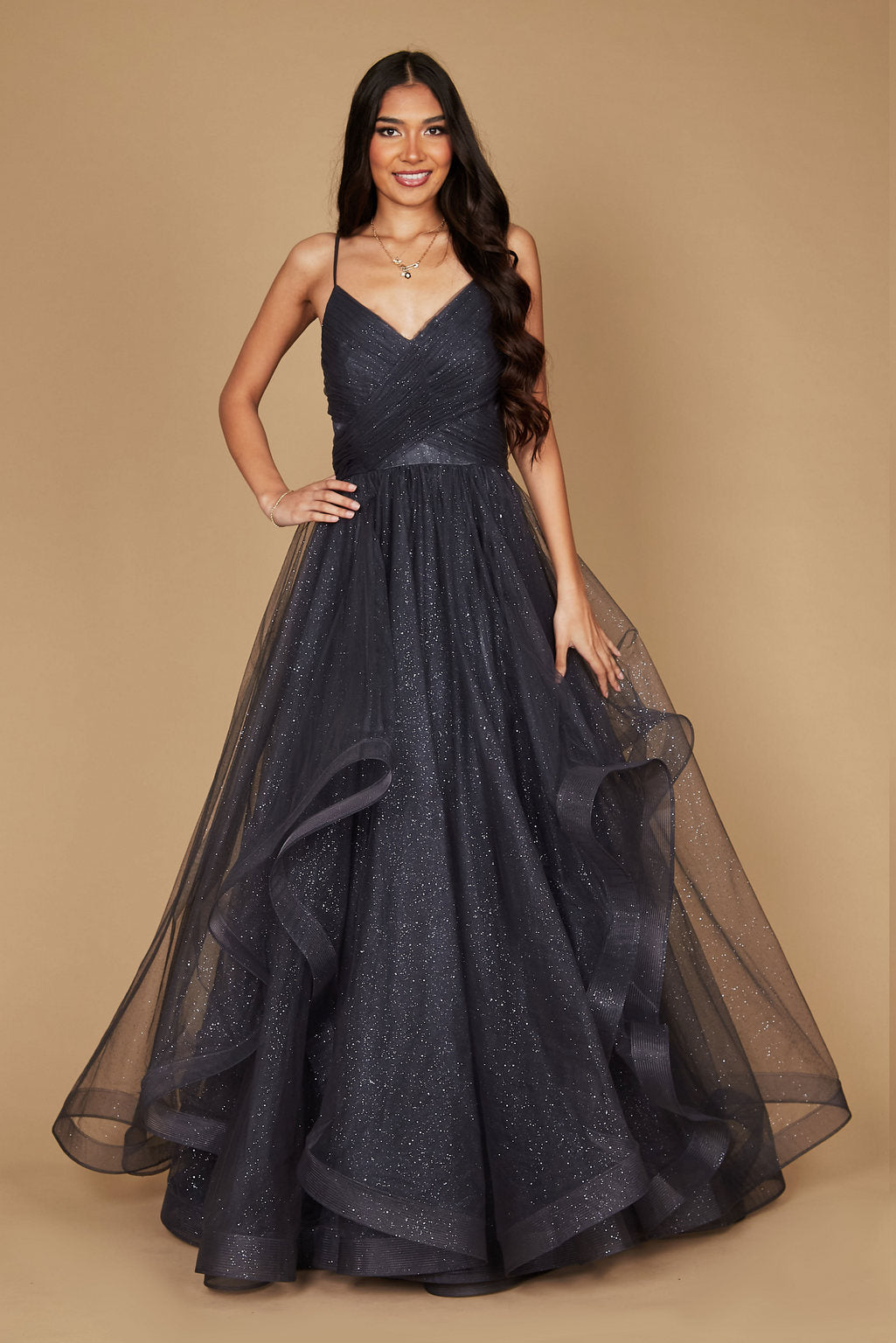 Prom Dresses Sparkling Long Formal Ball Gown