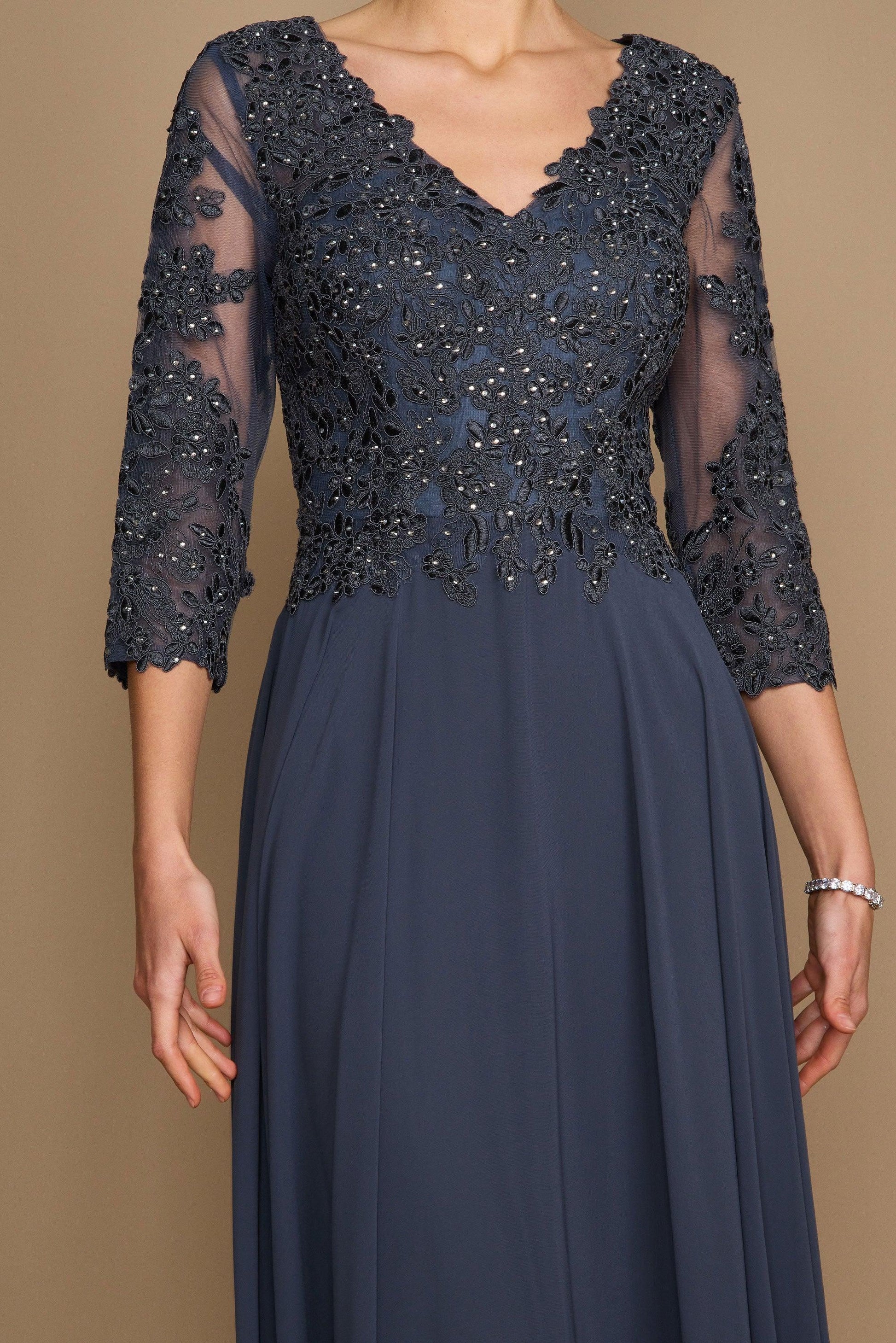 Long Formal Mother of the Bride Dress