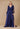 Formal Dresses Long Open Sleeve Satin Formal Dress Navy